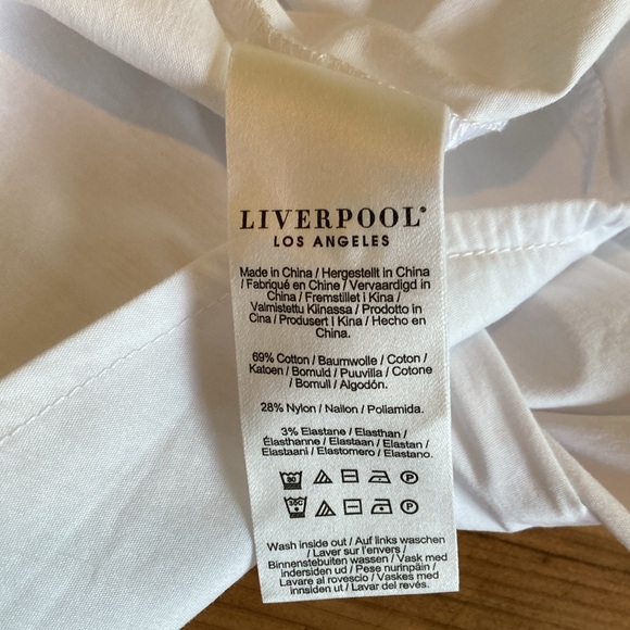 Liverpool Los Angeles crisp white shirt - Picture 5 of 5
